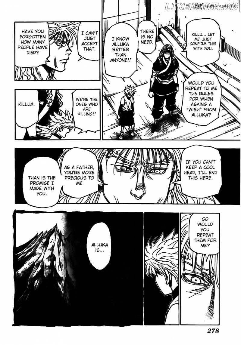 Hunter x Hunter, Chapter 322 image 04